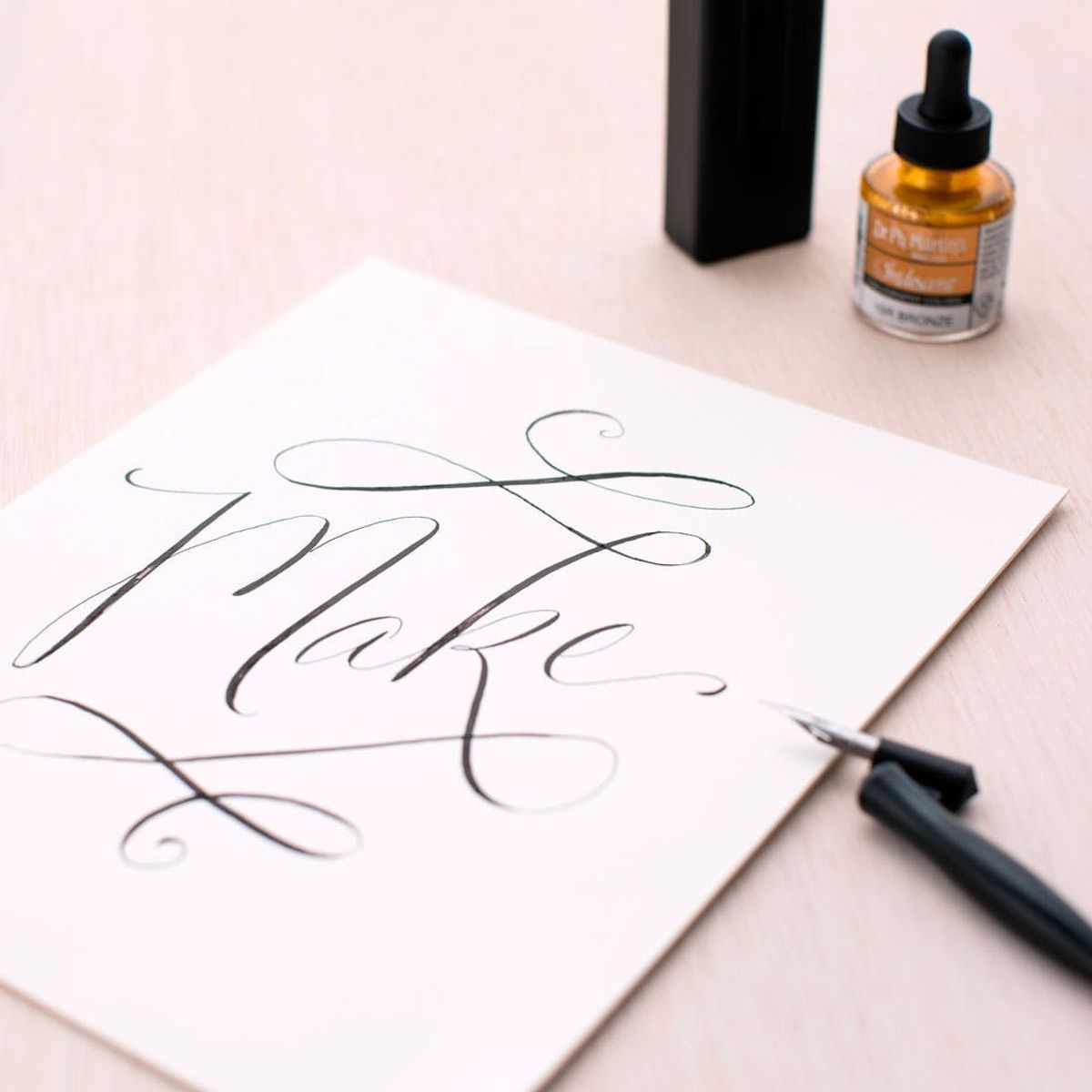 How to Make Calligraphy Wall Art + More Hand-Drawn Awesomeness