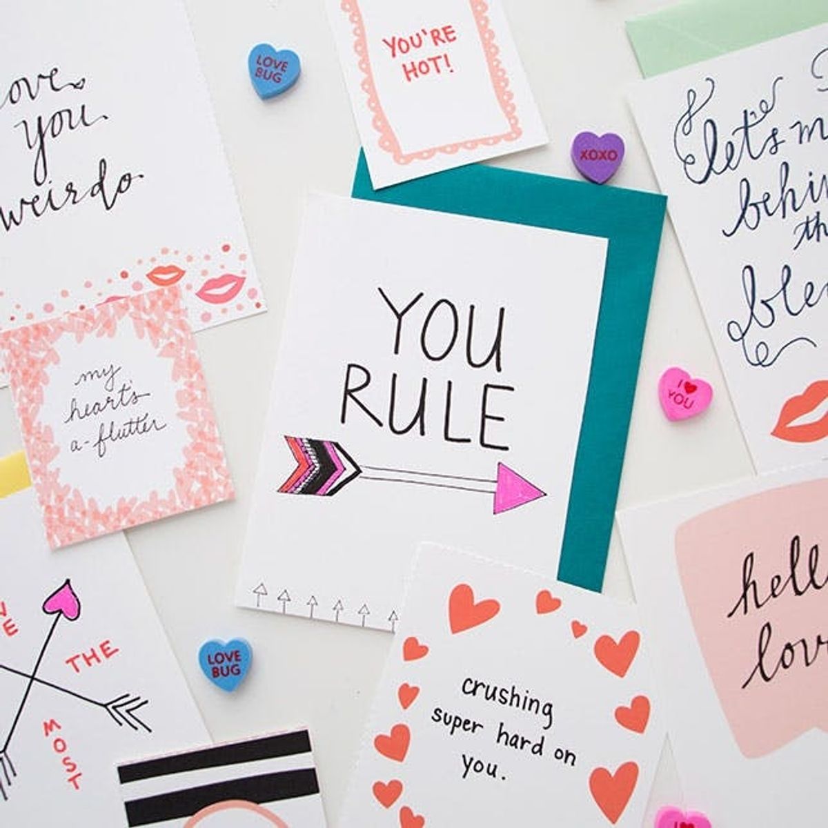 Make Your Own Hand-Lettered Valentines (+ Free Printables!)