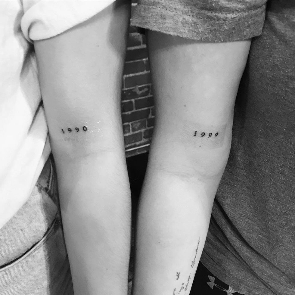 15 Sibling Tattoo Ideas to Copy - Brit + Co