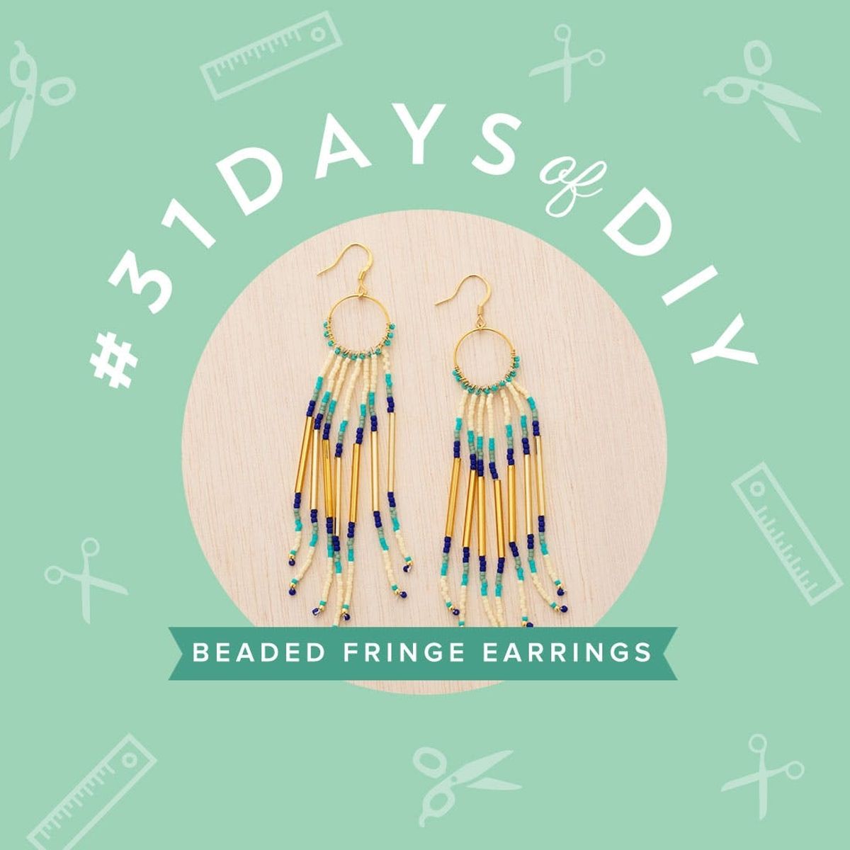 You Need to Make These Beaded Fringe Earrings