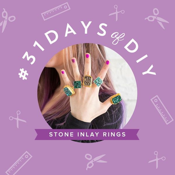 How to Create a Stone Inlay Statement Ring