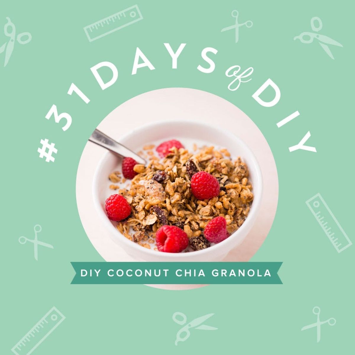 Power Up With Coconut Almond Chia Granola