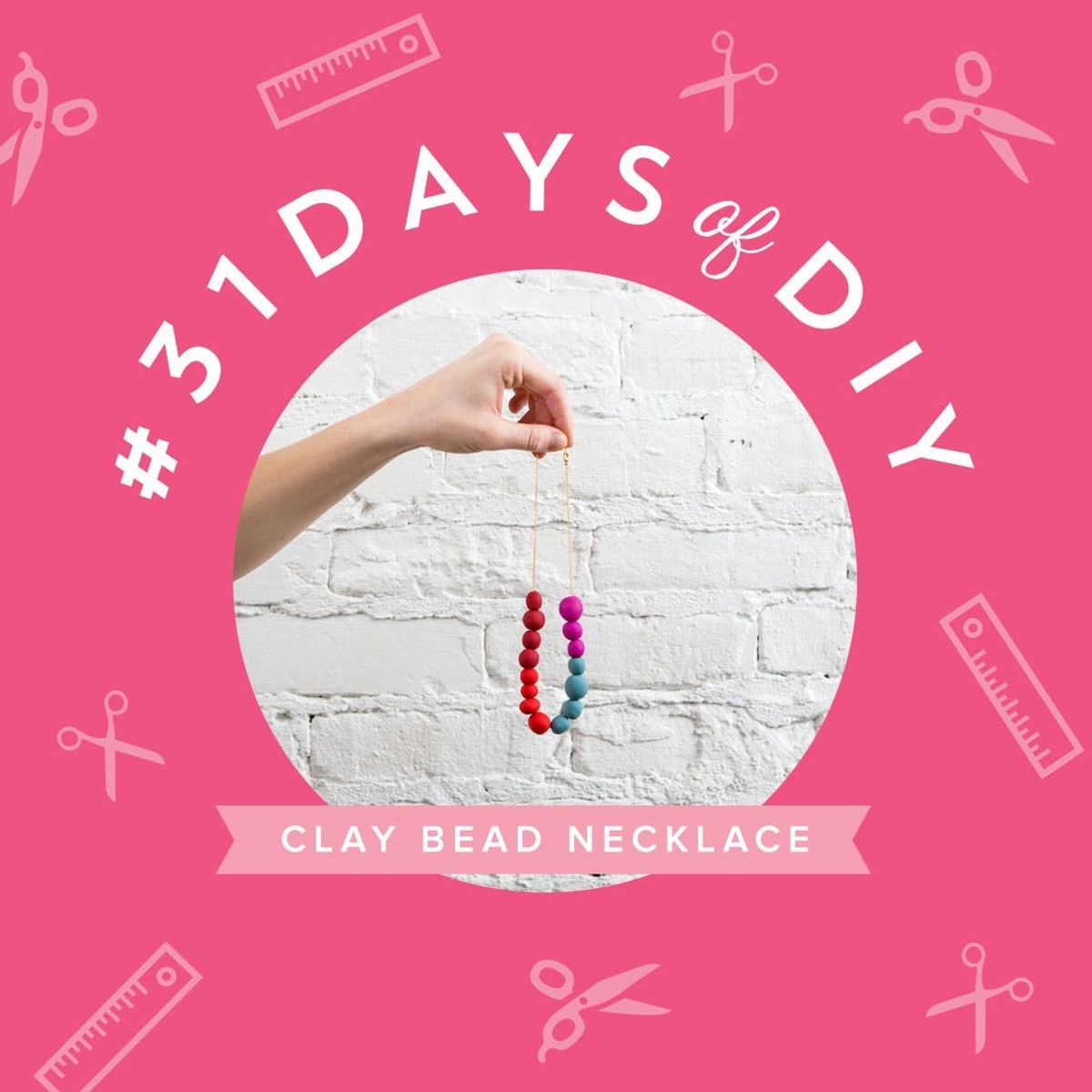Nostalgia FTW: Make a Clay Bead Statement Necklace