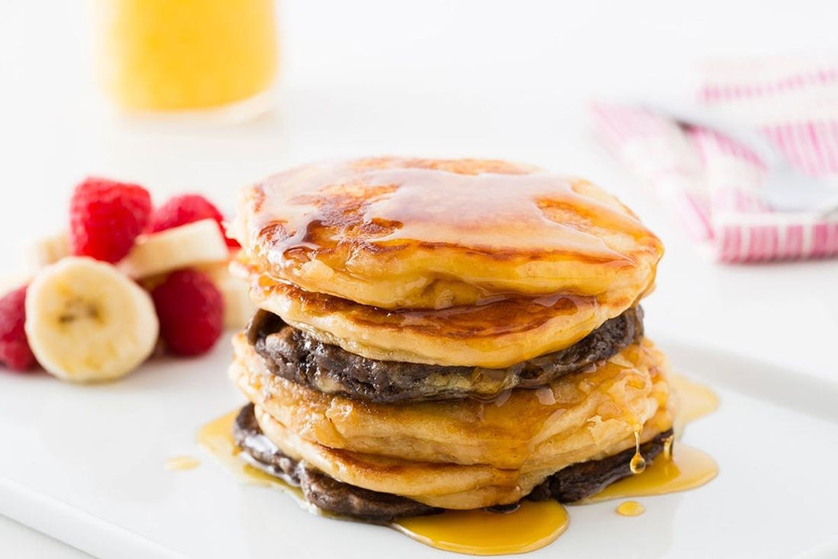 Start Your Morning With Cookie Butter Holiday Pancakes