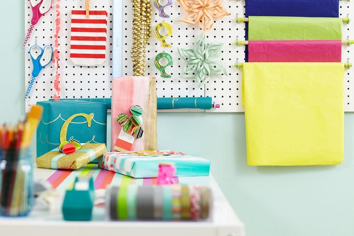 Must-Haves for the Ultimate Holiday Gift Wrap Station