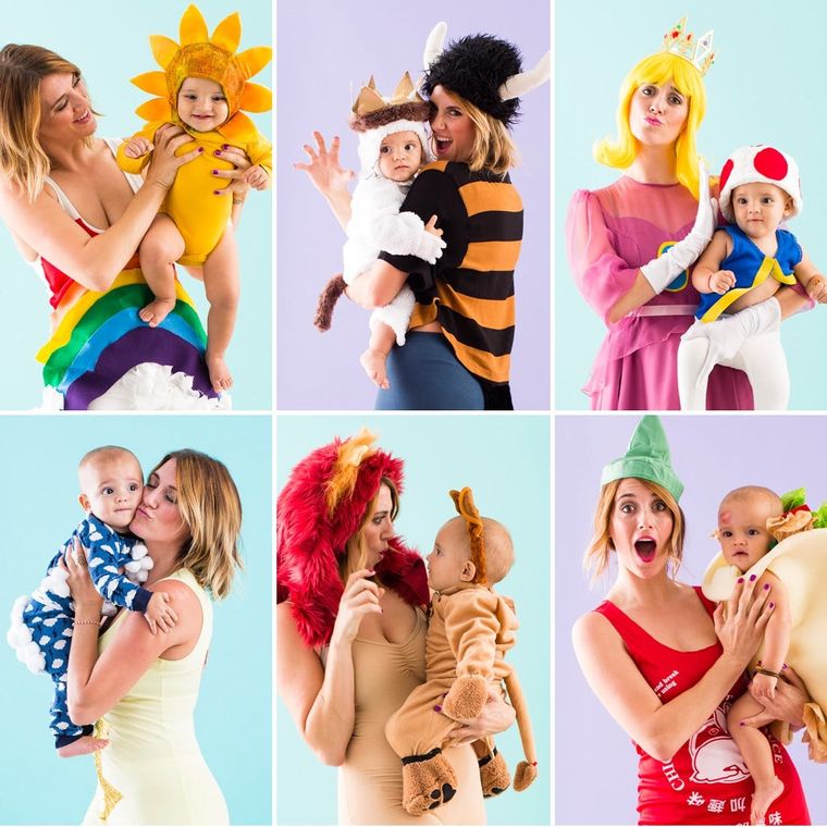 6 Genius Diy Mom And Baby Halloween Costumes - Brit + Co
