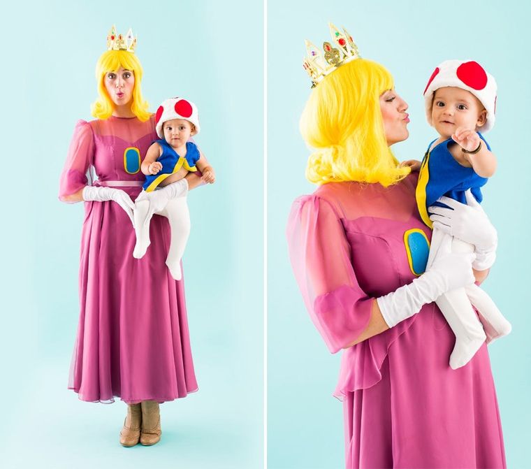 6 Genius Diy Mom And Baby Halloween Costumes - Brit + Co