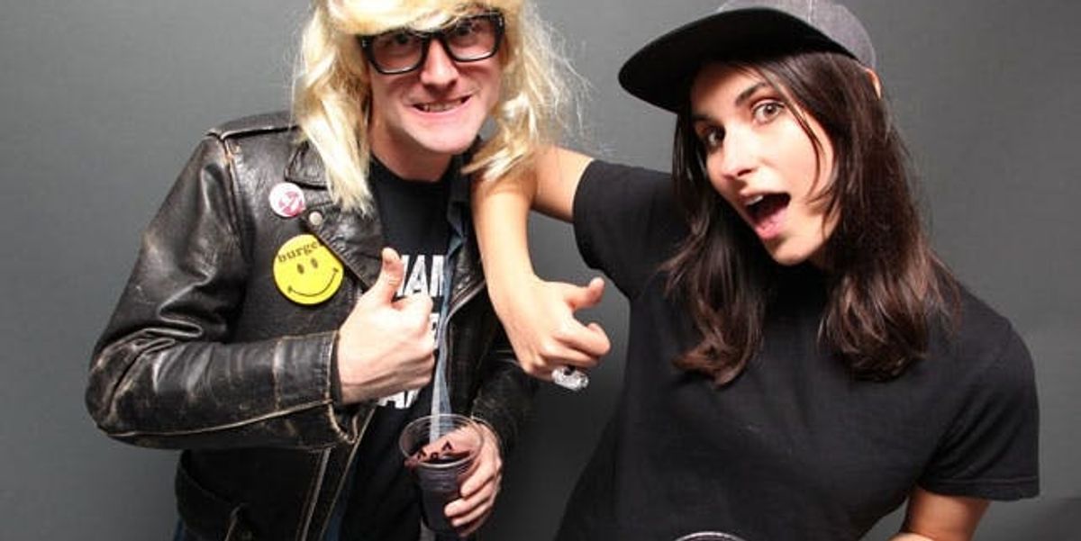 Twenty 90's Couple Costumes to Honor the Decade - Brit + Co - Brit + Co Twenty 90's Couple Costumes to Honor the Decade - Brit + Co - Brit + Co