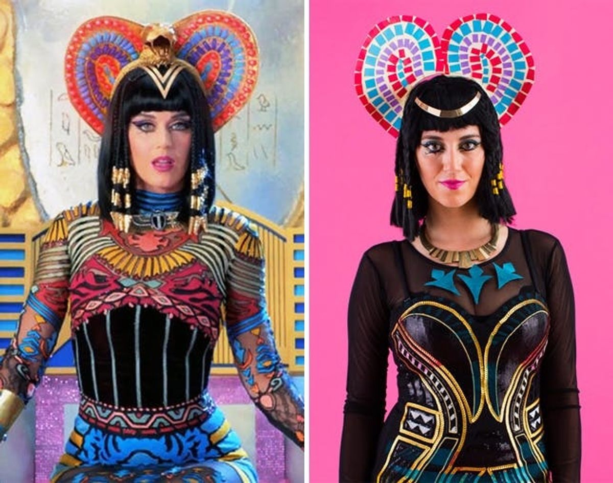 DIY All of Katy Perry’s “Dark Horse” Video Costumes for Halloween