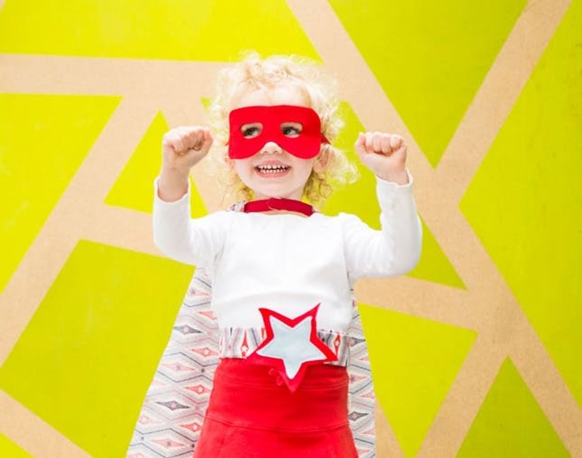 The Most Stylish Little Superhero Costume in Town