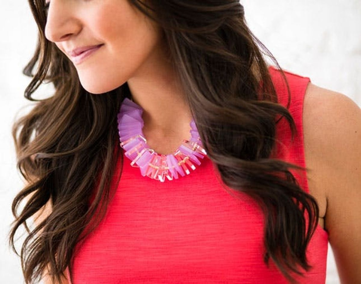 New in the Shop: Laser Cut Statement Necklace Kits for $25!