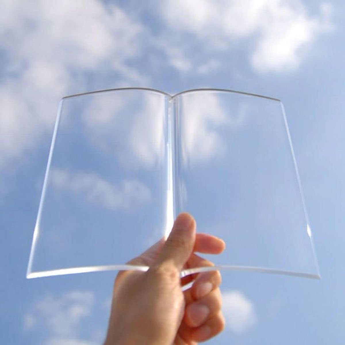 This Acrylic “Book” Might Be the Most Beautiful Bookmark Ever