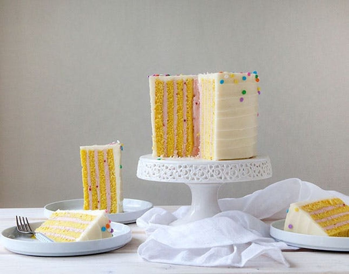 No, This Dessert Has NOT Been Photoshopped: Introducing Our Vertical Layer Cake Recipe!
