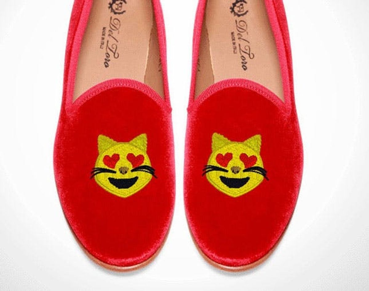 WTF?! Outrageously Expensive Emoji-Themed Shoes (That We Kind of Want)