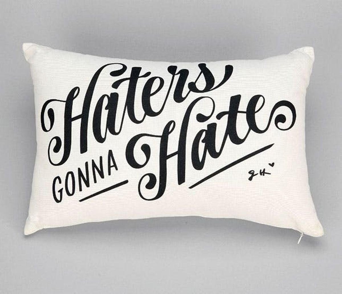 Put a Word On It! 18 Typographic Pillows