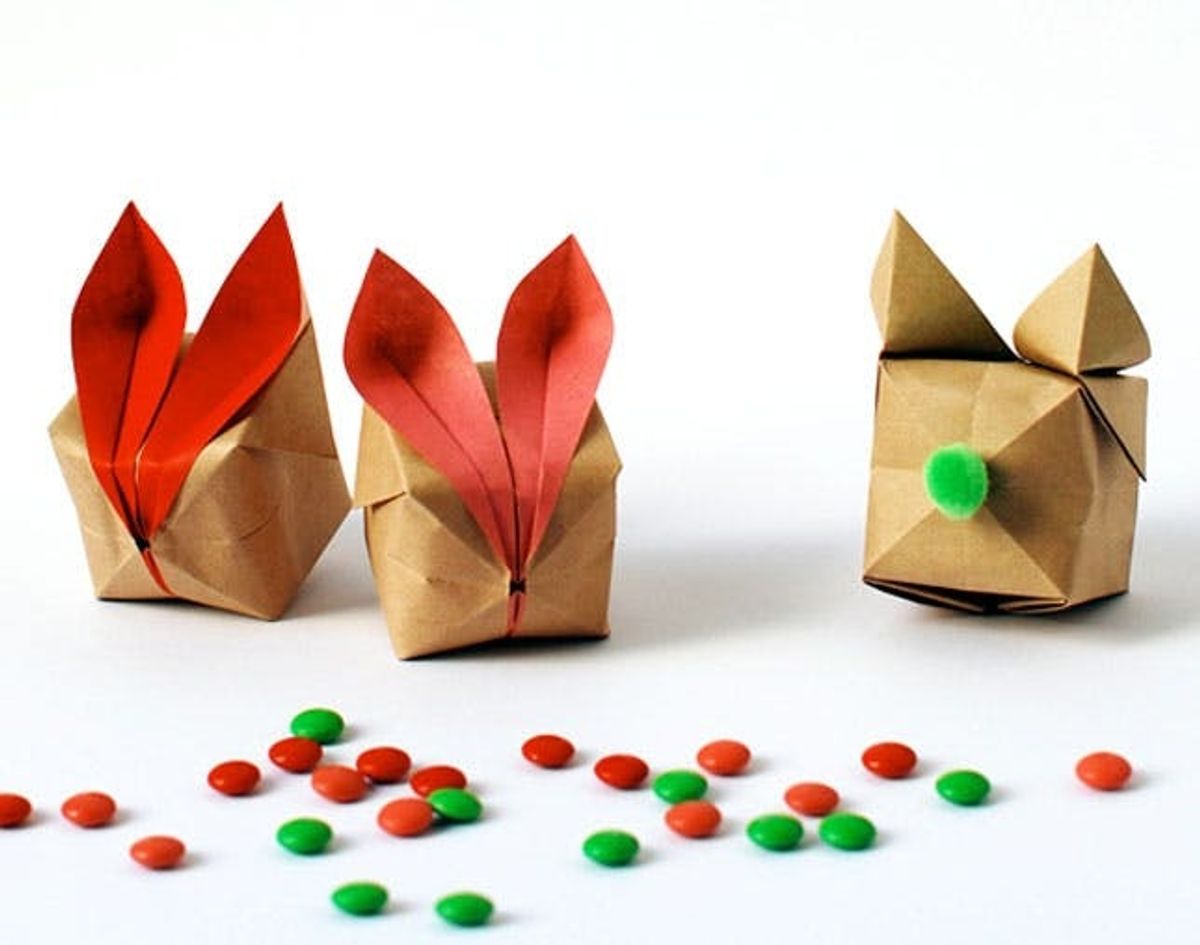 Hop to It and Make These Origami Easter Bunnies!