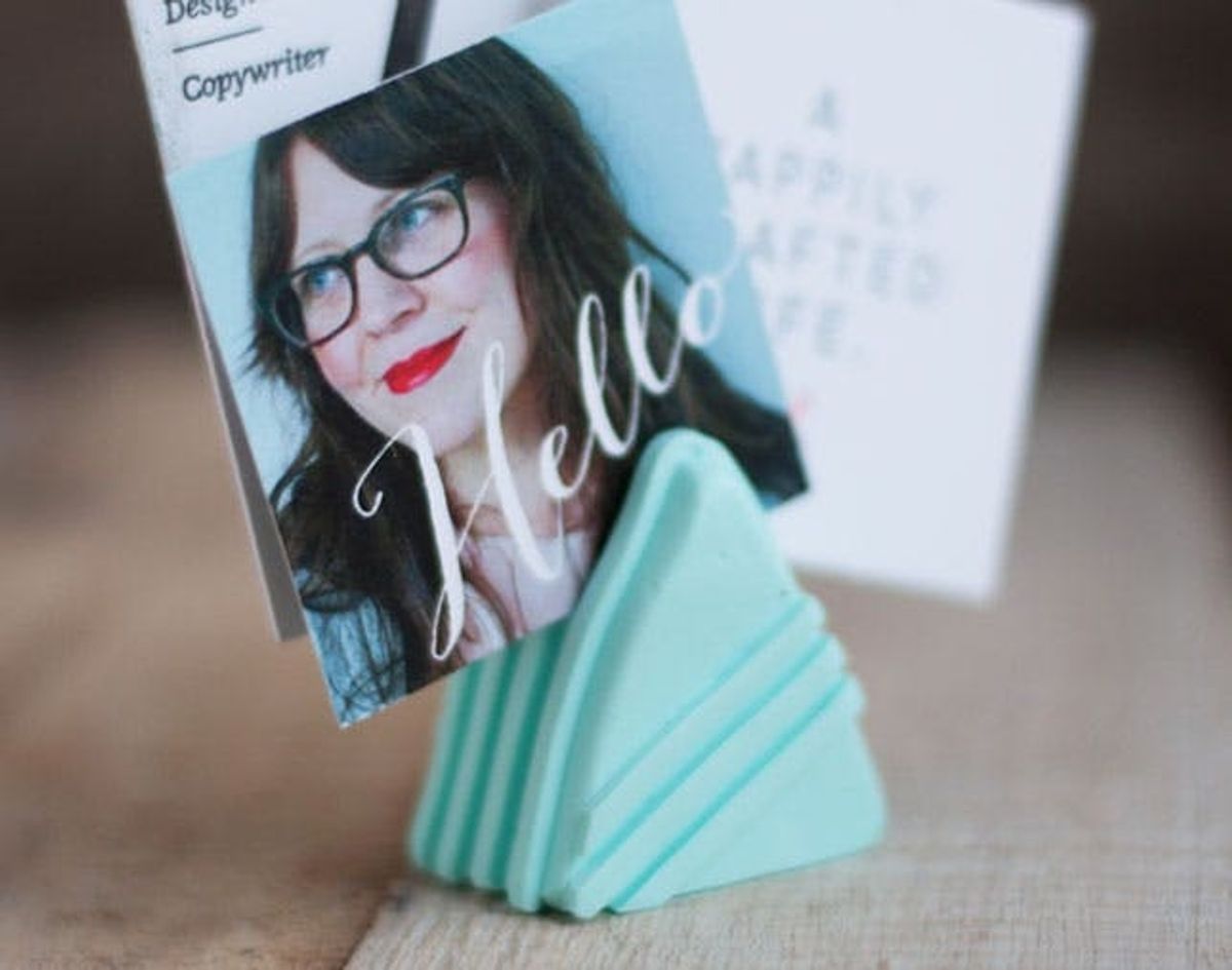 Make Pastel Clay Holders for Cards, Photos, and More