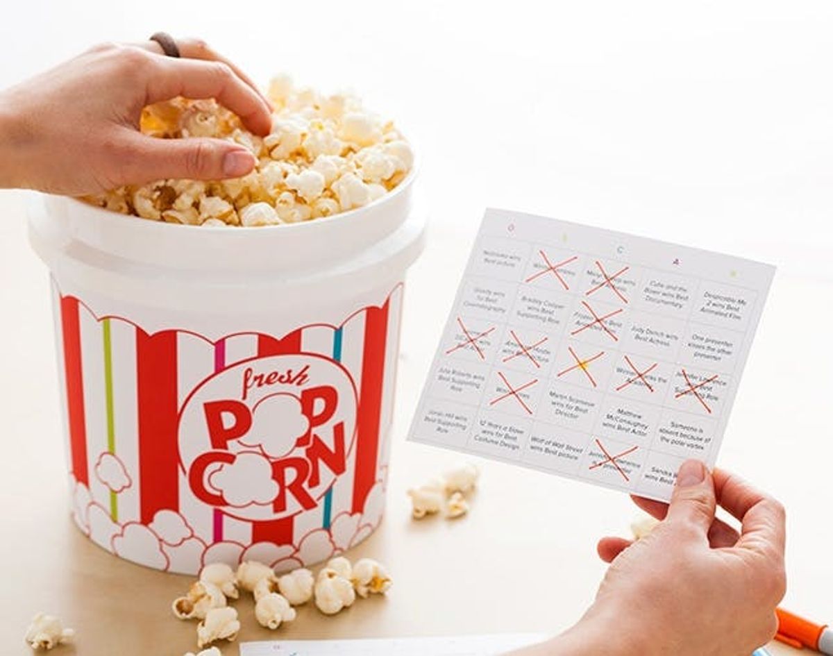 Pimp Out Your Oscars Party With 2 Fun, Free Printables!