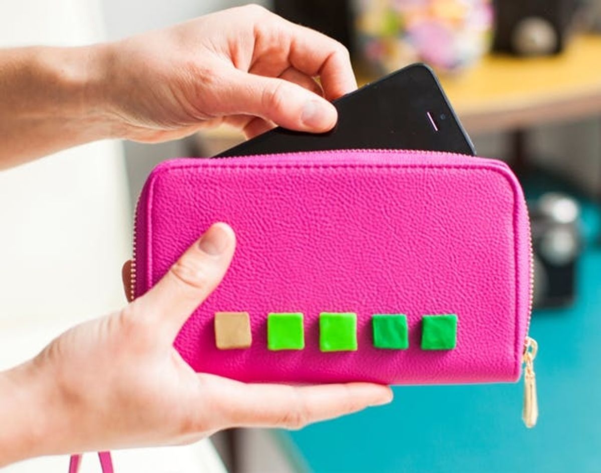 Use Colorful Clay to Add 3D Flair to Your Clutch Bags