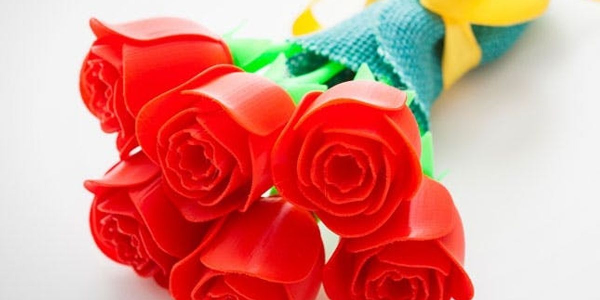 How to Make Your Own Never-Wilting 3D Printed Roses - Brit + Co