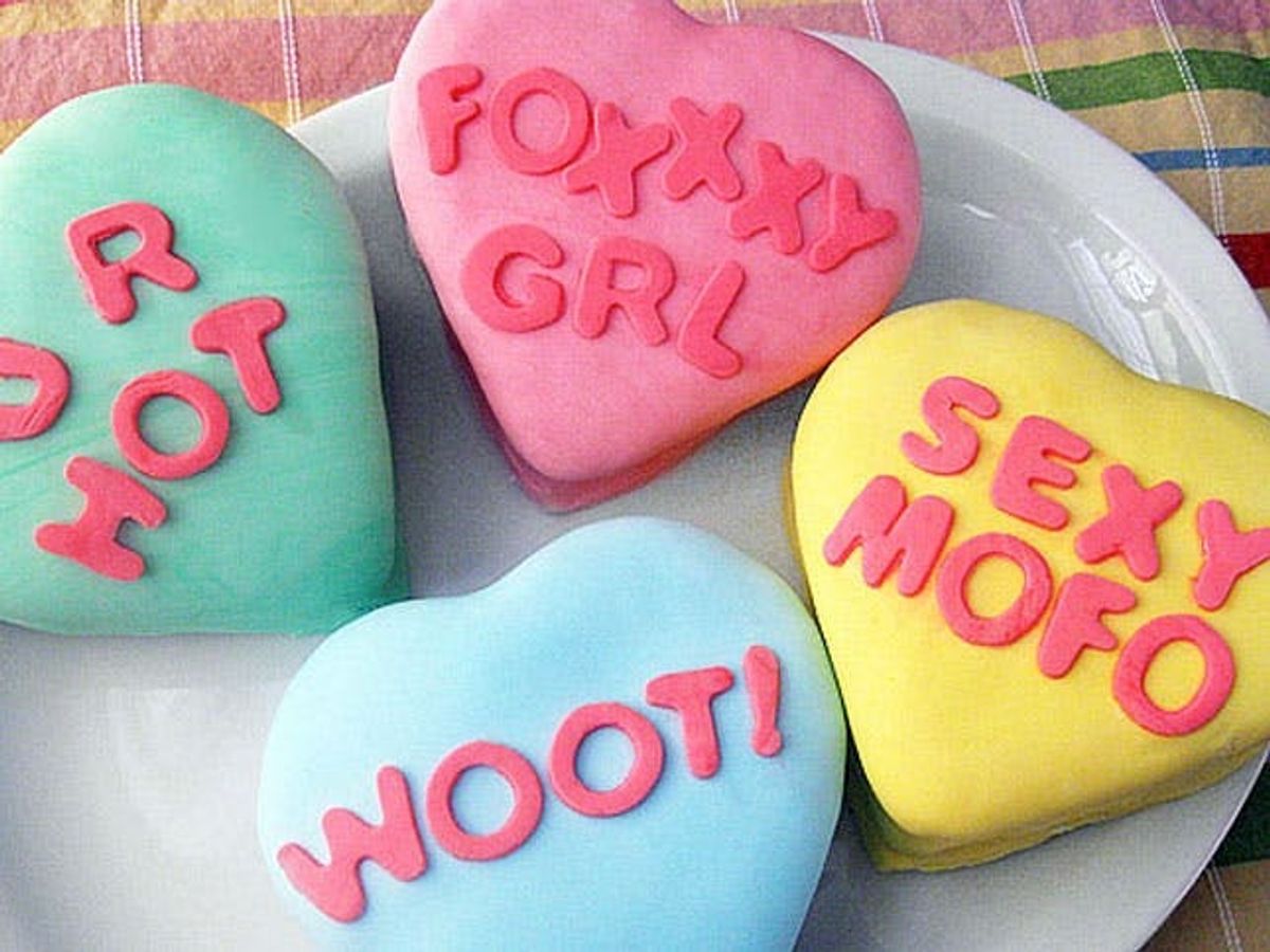 10 Conversation-Worthy Sweets Inspired by Conversation Hearts
