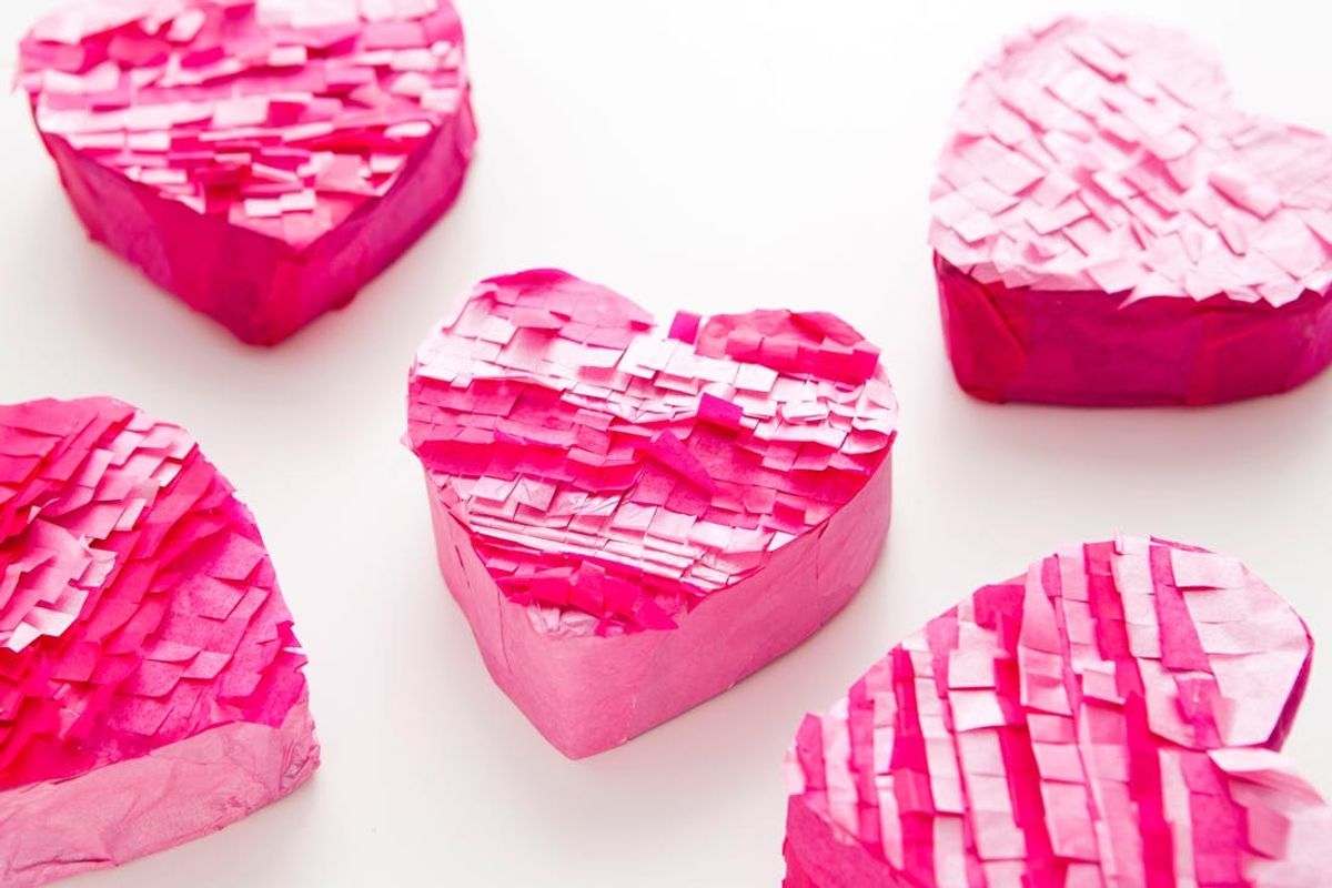 DIY Piñata Valentines That “Burst” With Love