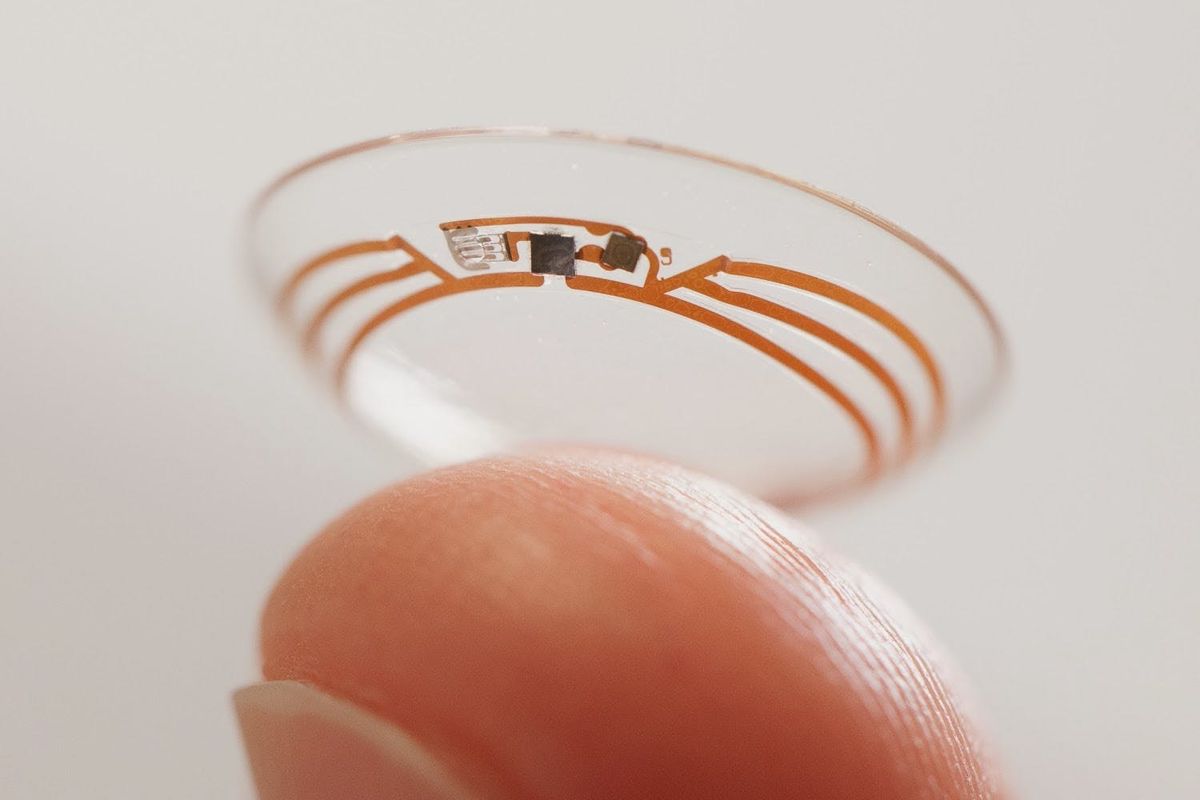Google Introduces the “Smart Contact Lens” #weliveinthefuture