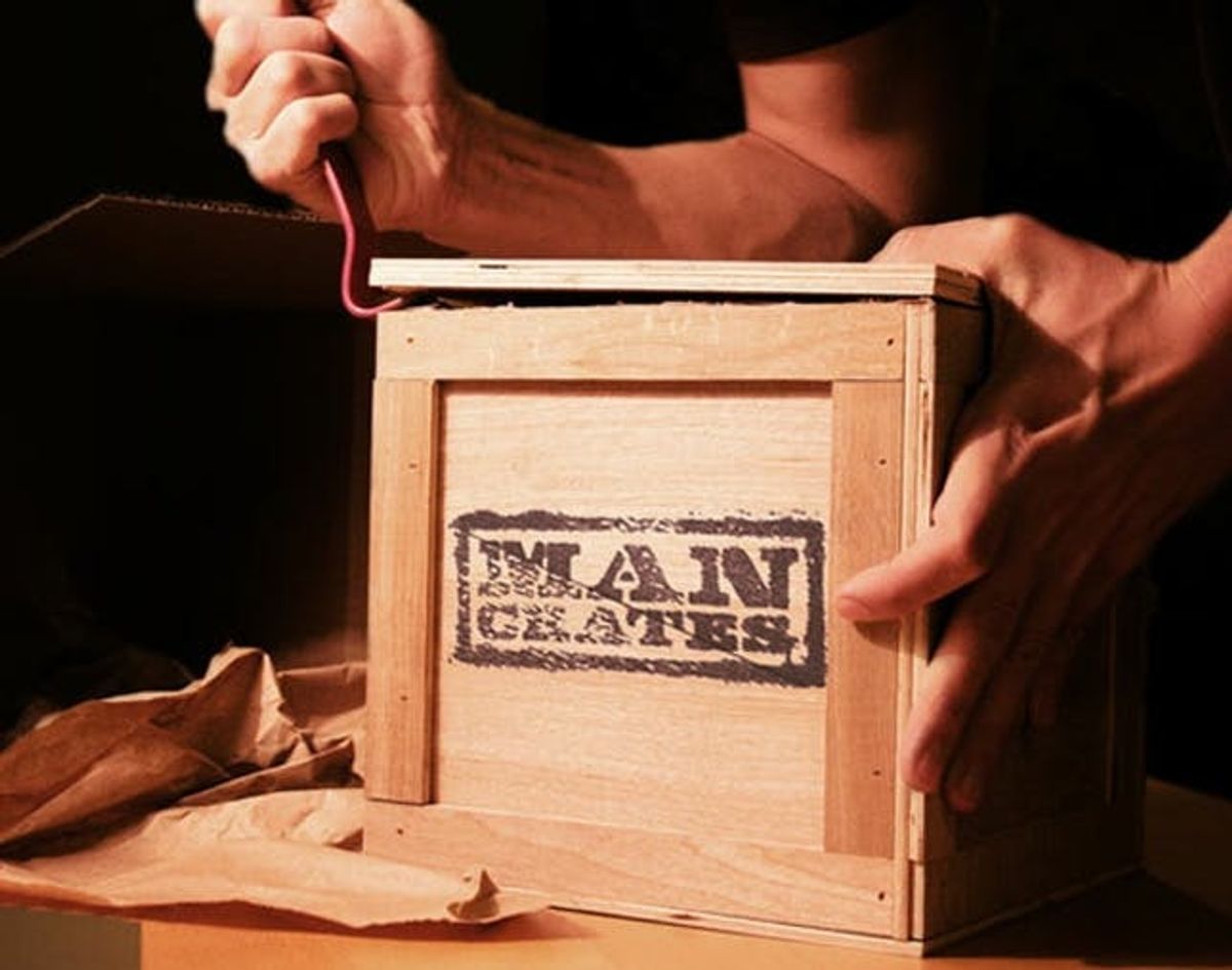 A Present You Need a Crowbar to Open? Behold, Man Crates!