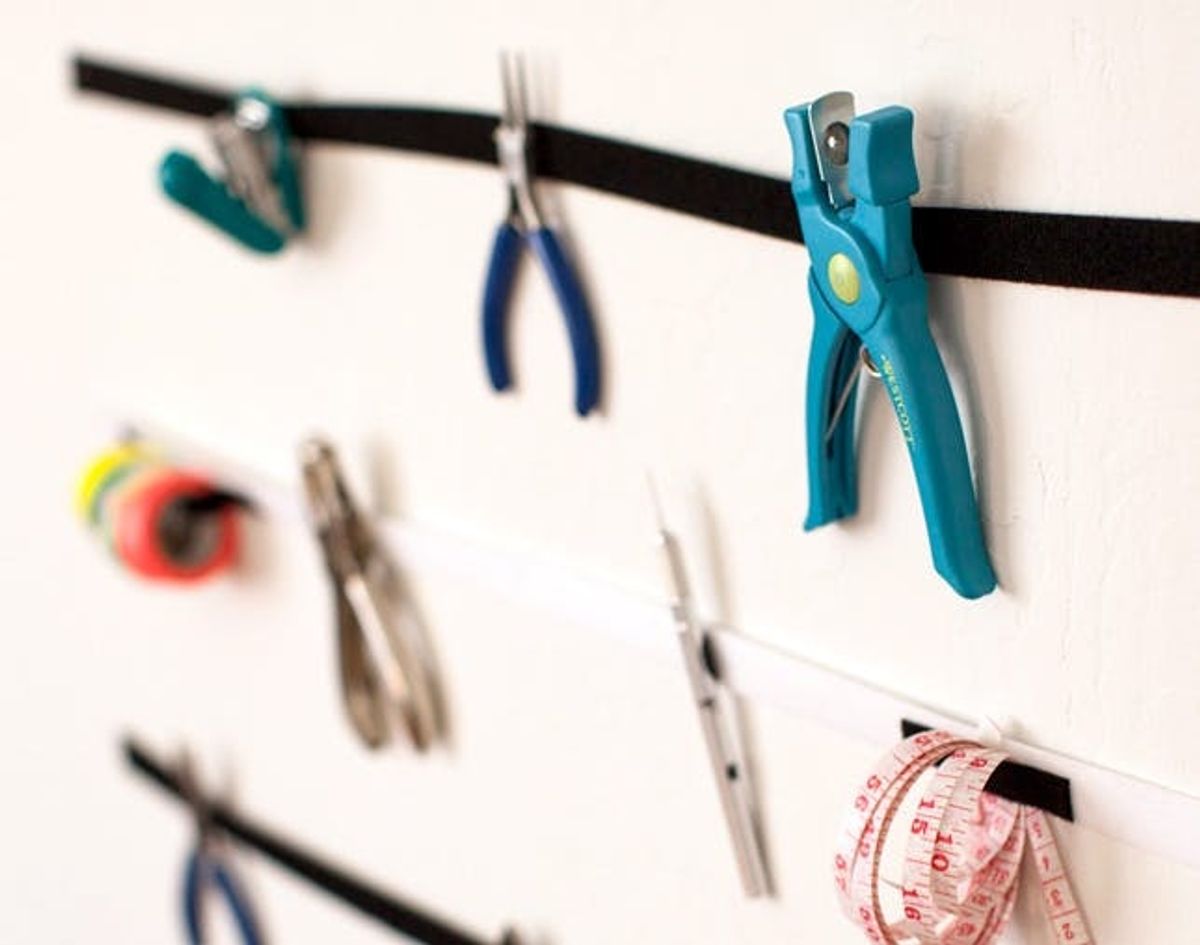 Make a Wall Organizer for Your DIY Essentials