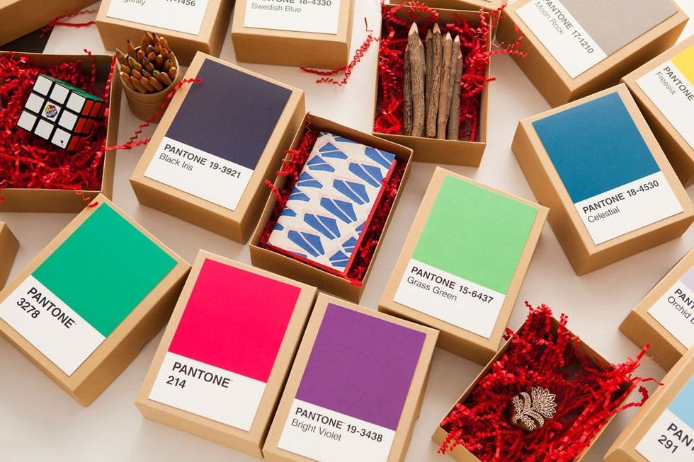 Make This DIY Pantone Advent Calendar in Under 5 Minutes Brit + Co