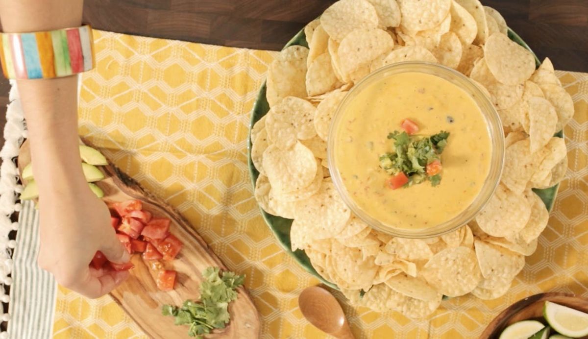 Turn Your Turkey Day Leftovers into Roasted Turkey Queso