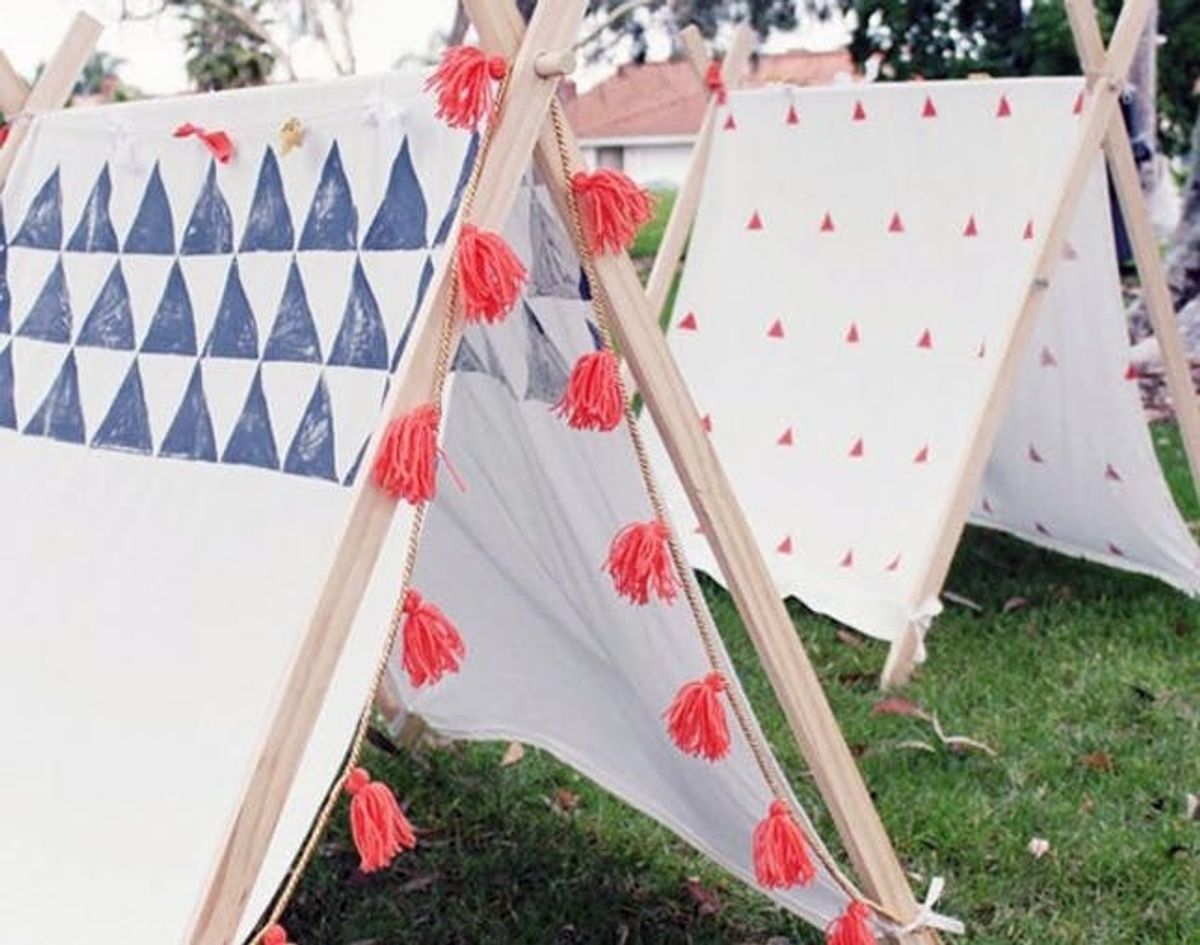 10 Dreamy DIY Tents, Forts, and Teepees