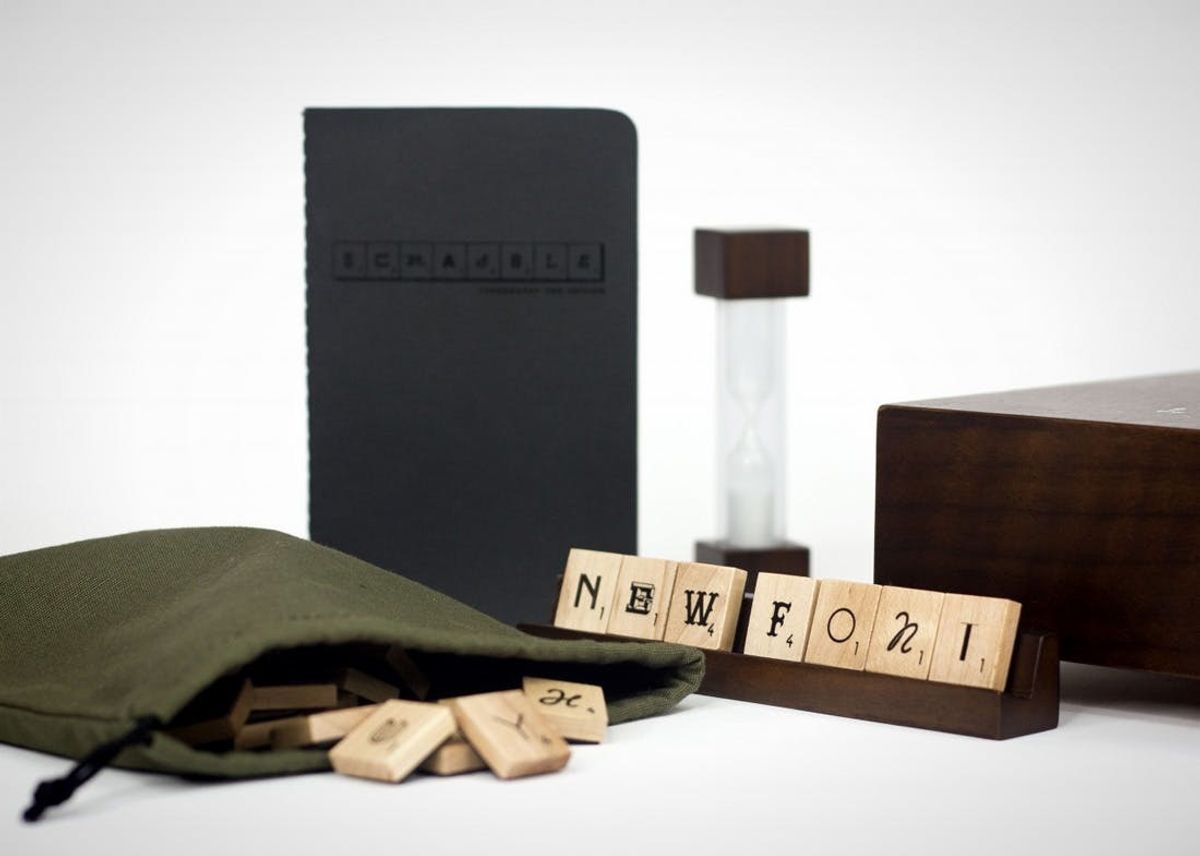 Made Us Look: Limited Edition Typography Scrabble
