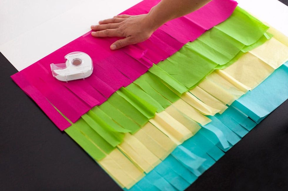 How to Make a Festive Fringe Photo Backdrop Brit + Co