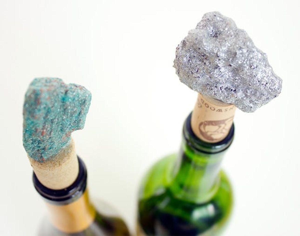 How to Make Wine Stoppers That “Rock”