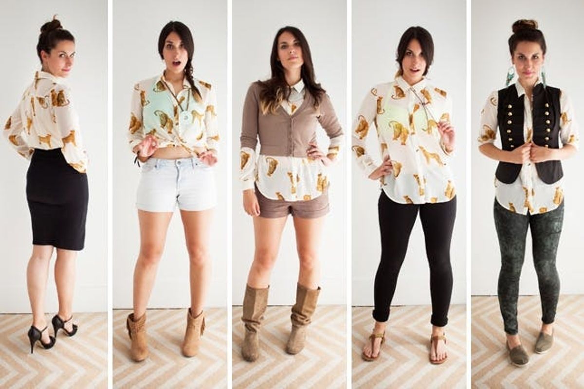 5 Ways to Rock a Wild Button Down (+ 10 Shirts We’d Buy!)