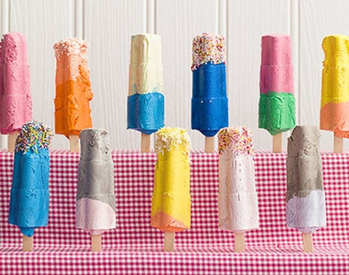 Made Us Look: Frozen Paint Disguised as Ice Cream
