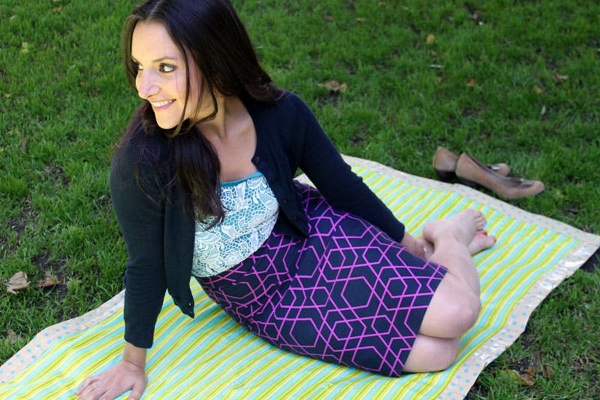 Make Your Own Fold-Up Picnic Blanket!