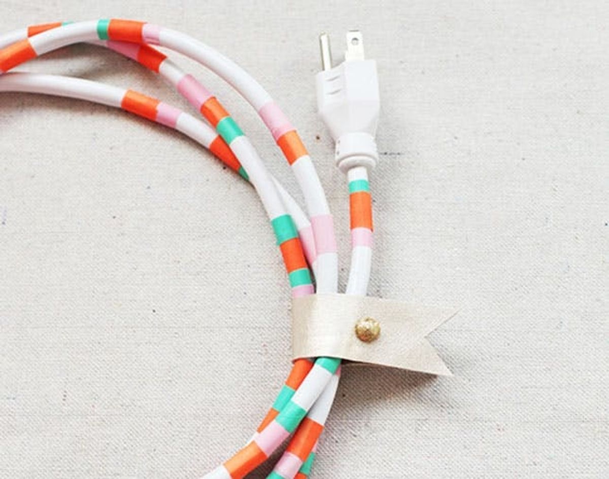 11 Clever Ways to Cover Your Cords