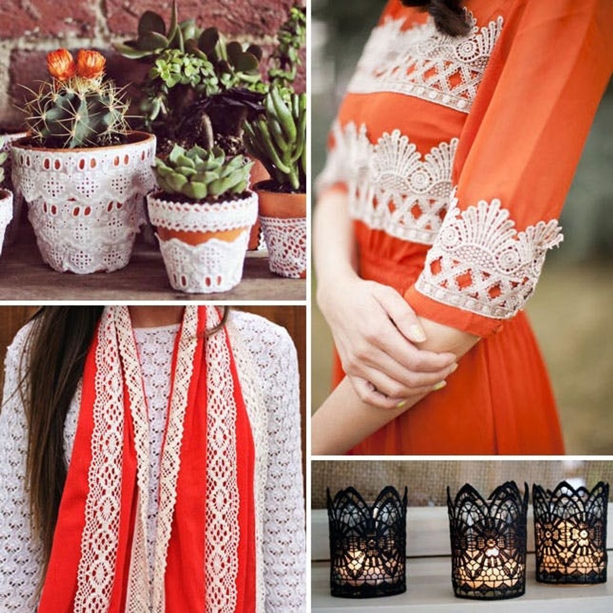 30 Lovely DIY Lace Projects
