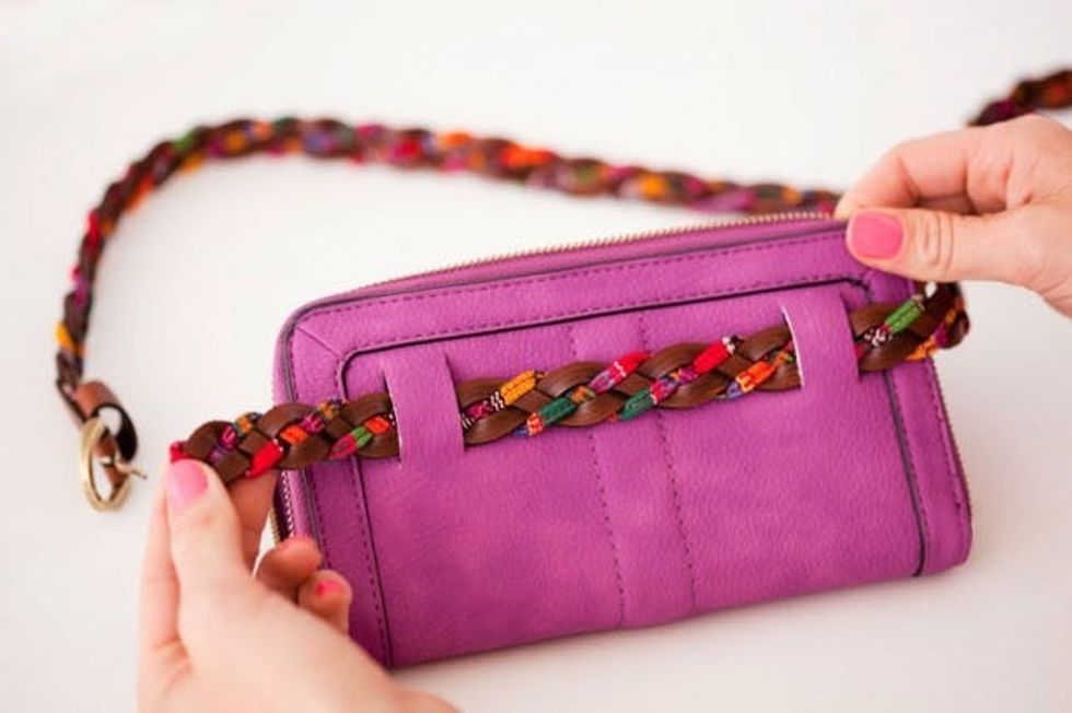 How to Turn a Clutch into a Chic Fanny Pack Brit + Co