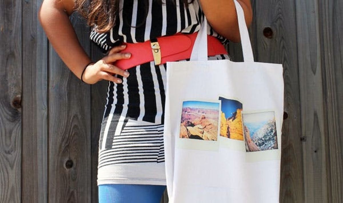 How to Make Snappy Photo Totes