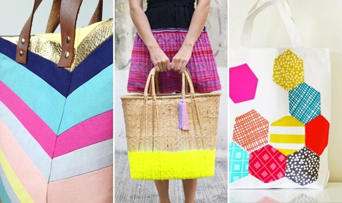 We Totes Rounded Up 40 Awesome DIY Totes!