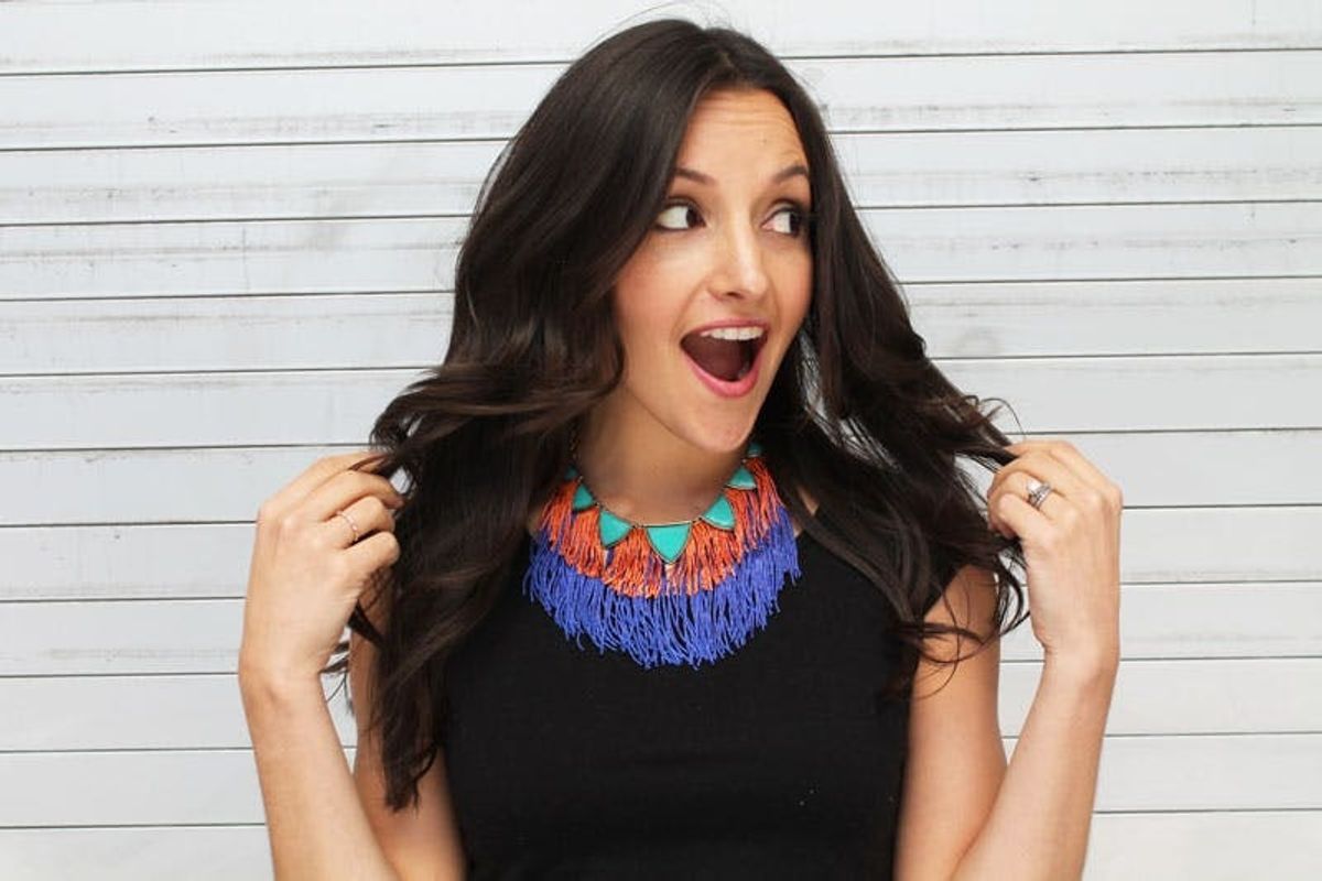 5 Fringe Statement Necklaces You Can Make in Under 5 Minutes