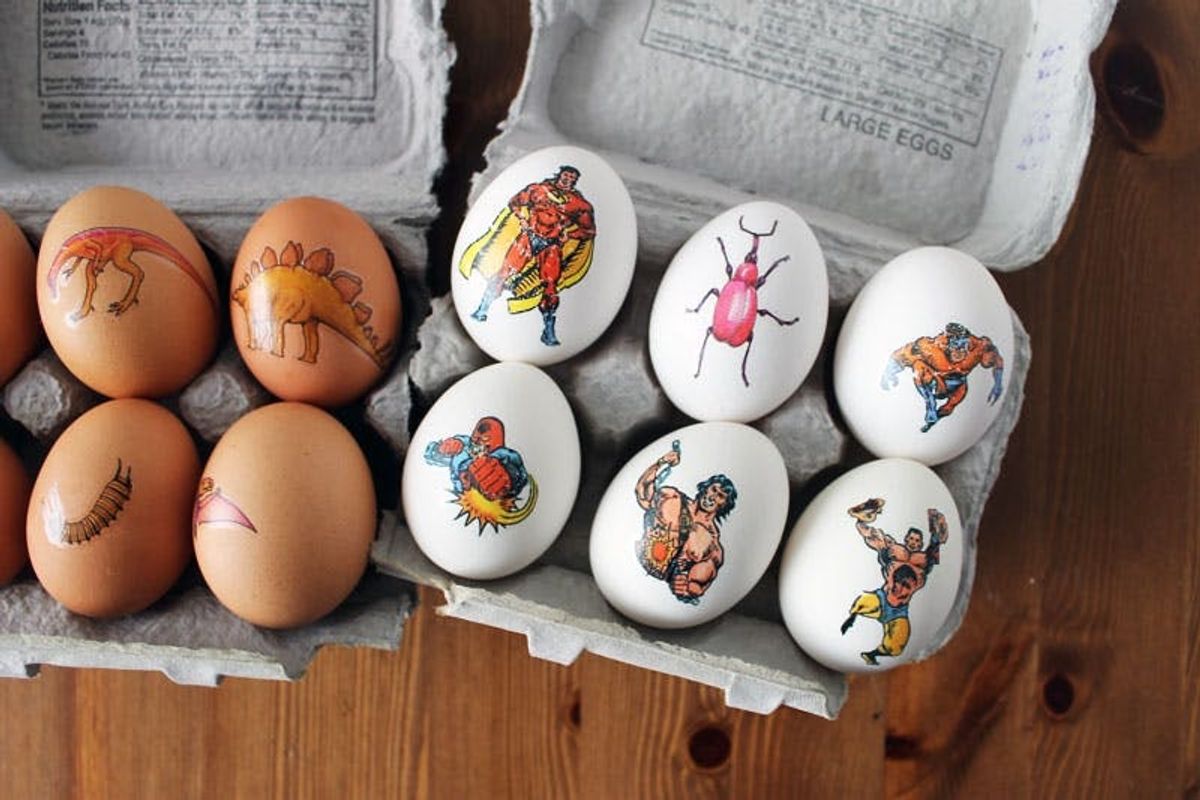 Get Inked! How to Tattoo Your Easter Eggs