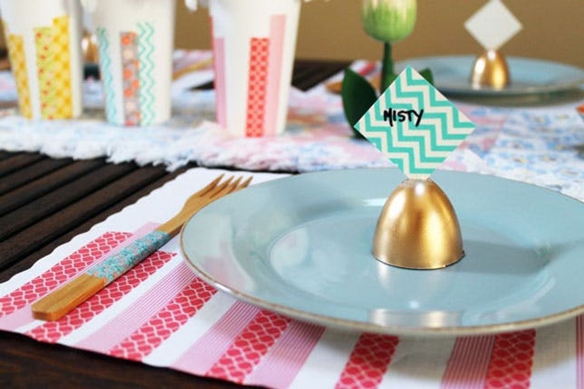 Washi Your Table: 4 Quick Projects for Sunday Brunch