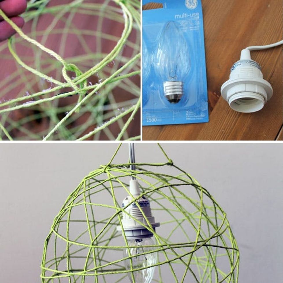 How to Make Illuminated Yarn Lanterns Brit + Co