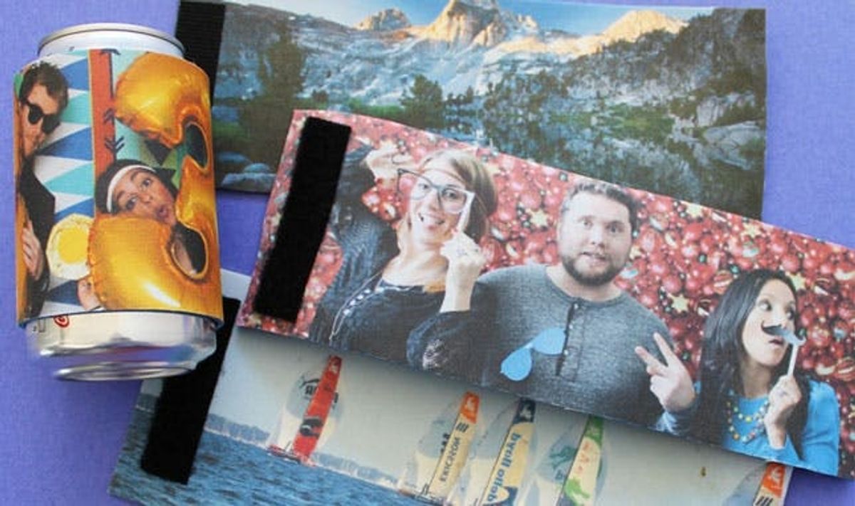 How to Turn Photos into Beverage Cozies
