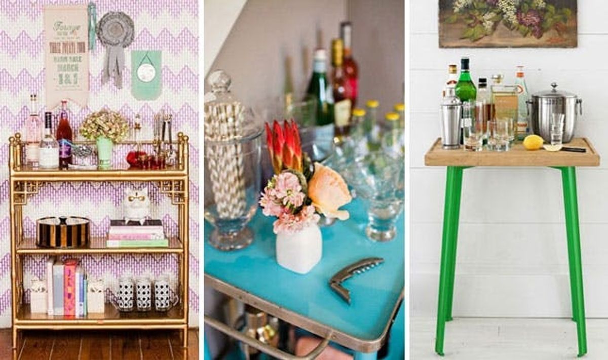 12 Ways to Create a Beautiful Bar at Home