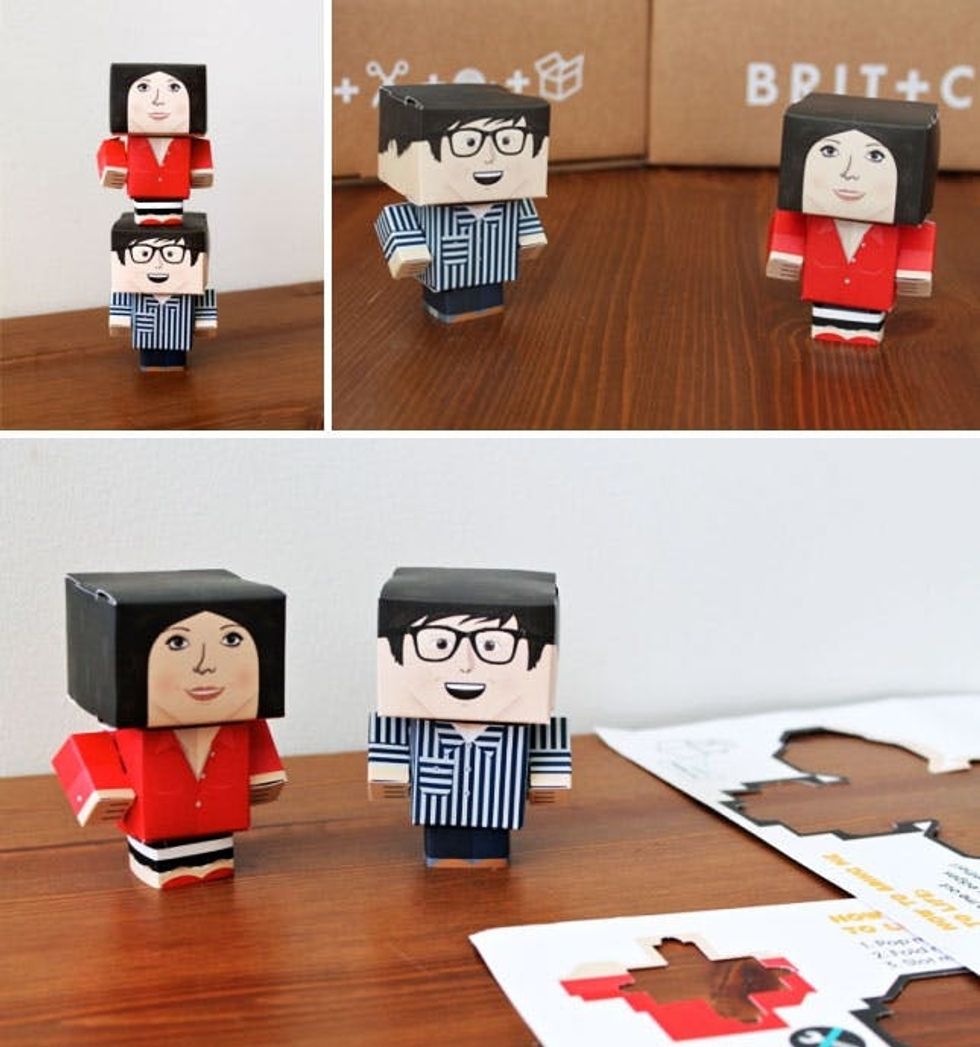 Win 3D Paper Dolls for You and Your Valentine (Free Giveaway!) - Brit + Co